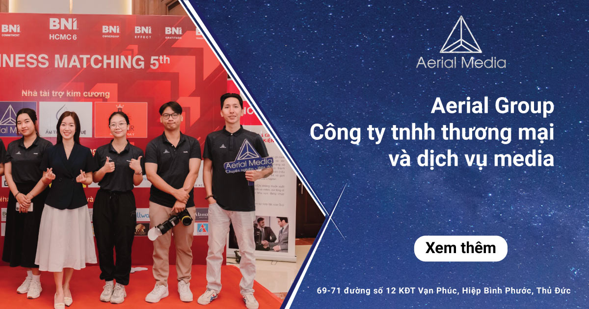 Aerial Group Công ty tnhh thương mại và dịch vụ media